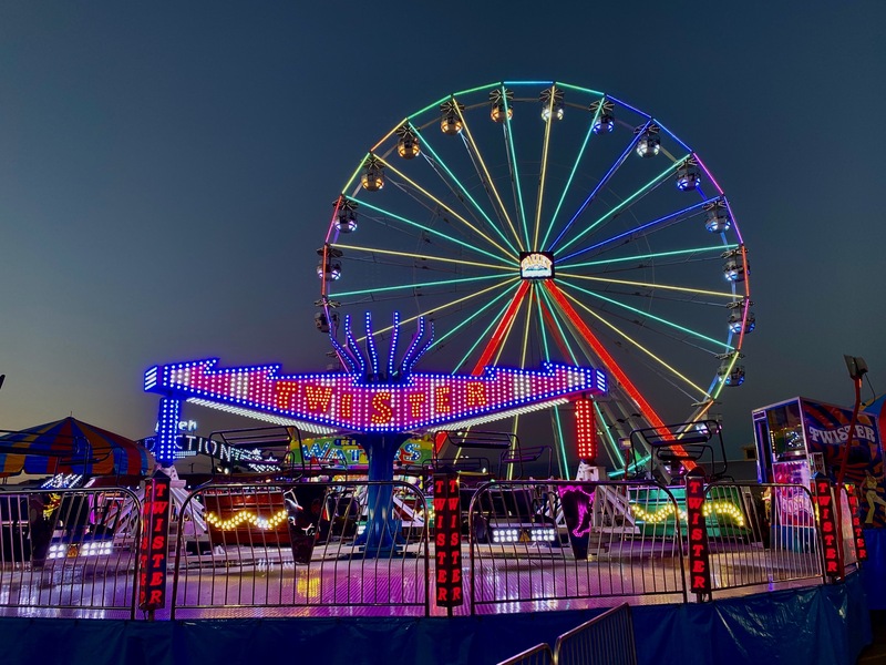 The Twister thrill ride