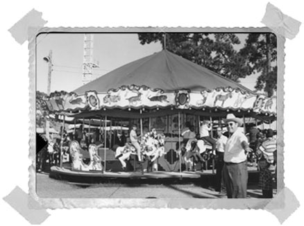 Historical Talley Amusements carnival merry-go-round